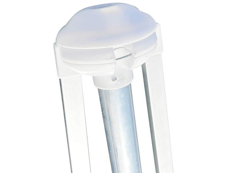 مظلة شاطئ مزخرفة بمقاس 2.8 × 2.4 م