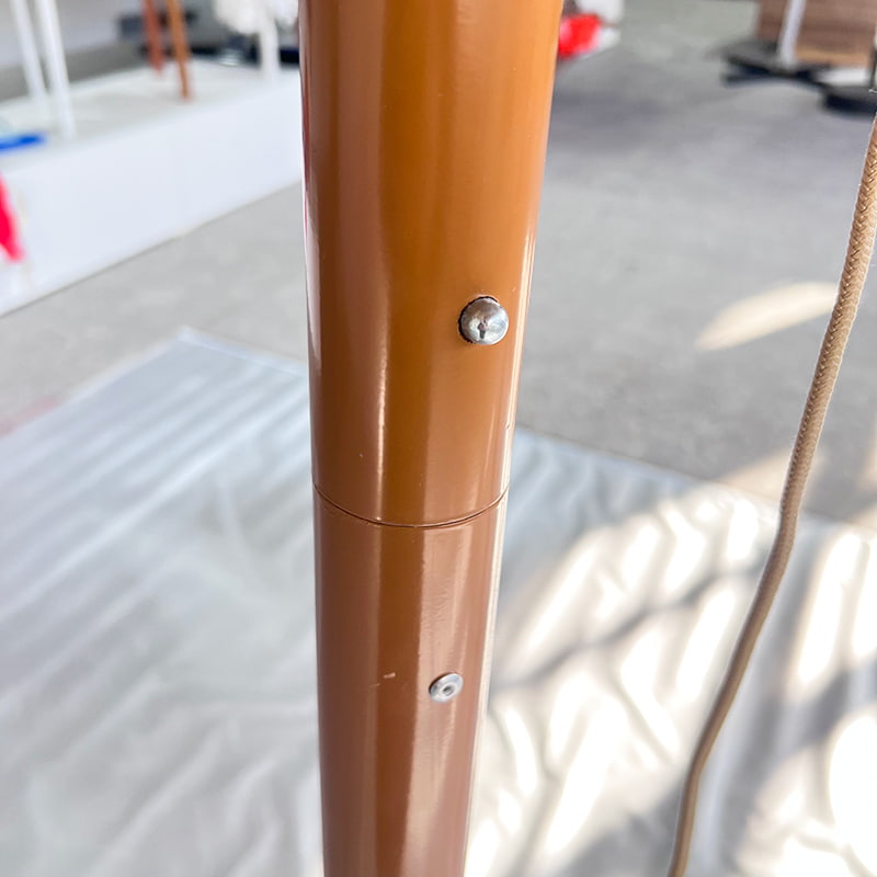 مظلة فناء من القش بطول 3 أمتار