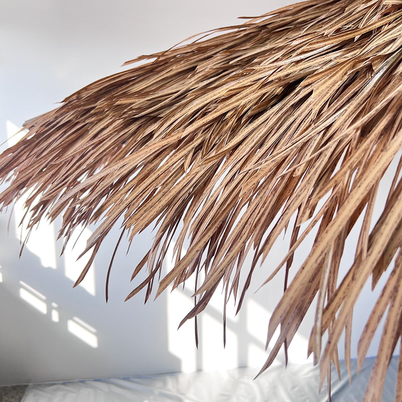 مظلة فناء من القش بطول 3 أمتار